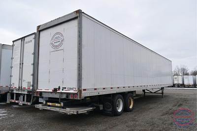 Hyundai HY-Cube 53 ft Dry Van Trailer - Roll up Door, Air Ride, Liftgate, Sliding Axle