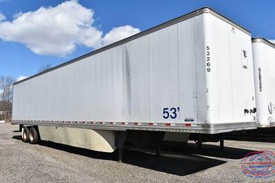 Hyundai HY-Cube 53 ft Dry Van Trailer - Swing Door, Air Ride, Sliding Axle