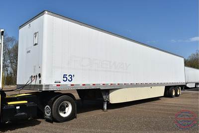 Hyundai HY-Cube 53 ft Dry Van Trailer - Swing Door, Air Ride, Sliding Axle