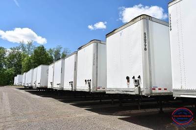 Hyundai HY-Cube 53 ft Dry Van Trailer - Swing Door, Air Ride, Sliding Axle