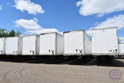 Hyundai HY-Cube 53 ft Dry Van Trailer - Swing Door, Air Ride, Sliding Axle