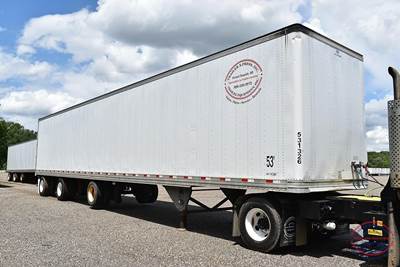 Hyundai HY-Cube 53 ft Dry Van Trailer - Swing Door, Air Ride, Tri Axle, Sliding Axle