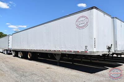 Hyundai HY-Cube 53 ft Dry Van Trailer - Swing Door, Air Ride, Tri Axle, Sliding Axle