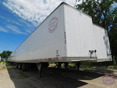 Hyundai HY-Cube 53 ft Dry Van Trailer - Swing Door, Air Ride, Tri Axle, Sliding Axle