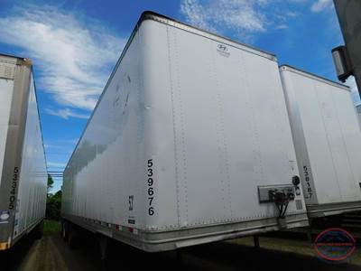 Hyundai HY-Cube 53 ft Dry Van Trailer - Swing Door, Air Ride, Tri Axle, Sliding Axle