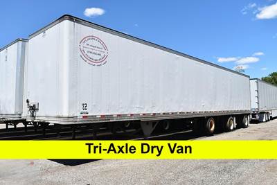 Hyundai HY-Cube 53 ft Dry Van Trailer - Swing Door, Air Ride, Tri Axle, Sliding Axle