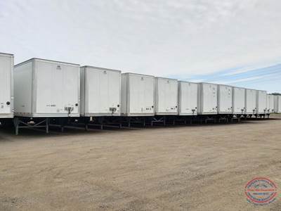 Hyundai HY-Cube 53 ft Dry Van Trailer - Swing Door, Air Ride, Sliding Axle