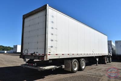 Hyundai HY-Cube 40 ft Dry Van Trailer - Roll up Door, Air Ride, Liftgate, Sliding Axle