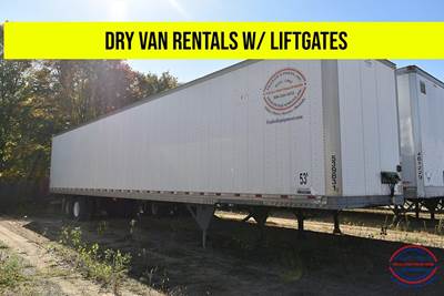 Hyundai HY-Cube 53 ft Dry Van Trailer - Swing Door, Air Ride, Liftgate, Sliding Axle