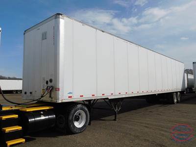 Stoughton 53FT DRY VAN- COMPOSITE- ALUM ROOF Dry Van Trailer - Swing Door, Air Ride, Sliding Axle