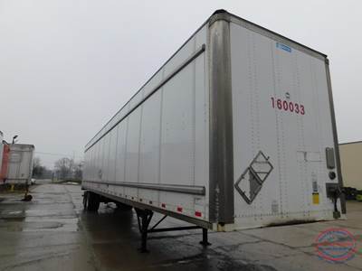 Stoughton 53 ft Dry Van Trailer - Swing Door, Air Ride, Sliding Axle