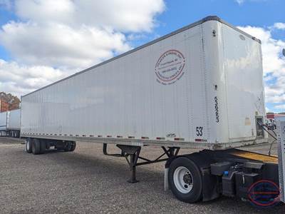 Strick 53 ft Dry Van Trailer - Swing Door, Air Ride, Sliding Axle