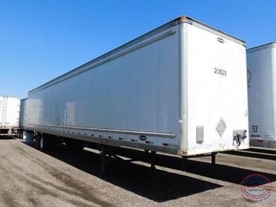 Strick 53 ft Dry Van Trailer - Swing Door, Air Ride, Sliding Axle