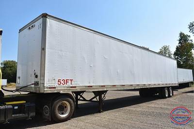Trailmobile 53 ft Dry Van Trailer - Swing Door, Air Ride, Sliding Axle