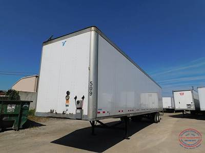 Vanguard 53 ft Dry Van Trailer - Swing Door, Air Ride, Sliding Axle