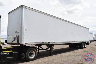 Vanguard 53 ft Dry Van Trailer - Swing Door, Air Ride, Sliding Axle