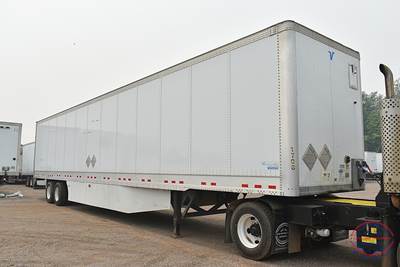 Vanguard 53 ft Dry Van Trailer - Swing Door, Air Ride, Sliding Axle