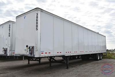 Vanguard 53 ft Dry Van Trailer - Swing Door, Air Ride, Sliding Axle