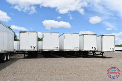 Vanguard VXP 53 ft Dry Van Trailer - Swing Door, Air Ride, Sliding Axle