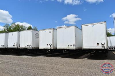 Vanguard VXP 53 ft Dry Van Trailer - Swing Door, Air Ride, Sliding Axle