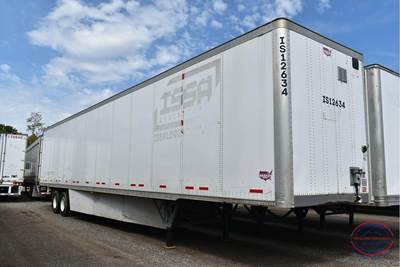 Wabash 53 ft Dry Van Trailer - Swing Door, Air Ride, Sliding Axle