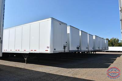 Wabash 53 ft Dry Van Trailer - Swing Door, Air Ride, Sliding Axle