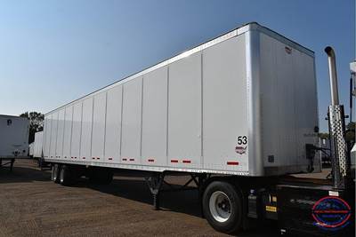 Wabash 53 ft Dry Van Trailer - Swing Door, Air Ride, Sliding Axle