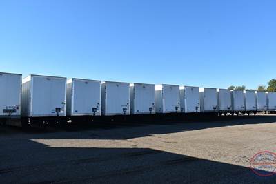 Wabash 53 ft Dry Van Trailer - Swing Door, Air Ride, Sliding Axle