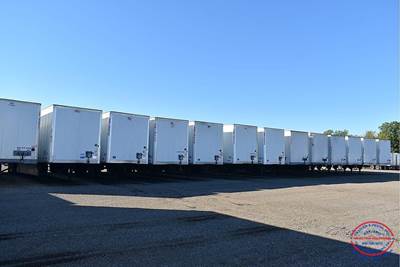 Wabash 53 ft Dry Van Trailer - Swing Door, Air Ride, Sliding Axle