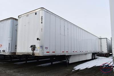 Wabash 53 ft Dry Van Trailer - Swing Door, Air Ride, Sliding Axle