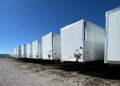 Wabash 53 ft Dry Van Trailer - Swing Door, Spring, Sliding Axle