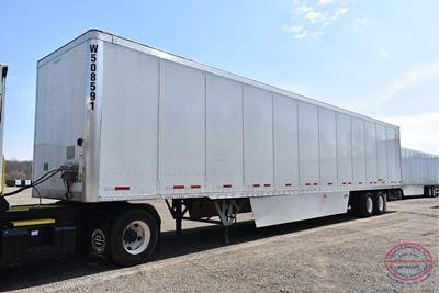 Wabash 53 ft Dry Van Trailer - Swing Door, Spring, Sliding Axle