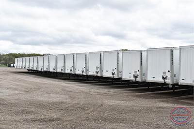 Wabash 53 ft Dry Van Trailer - Swing Door, Spring, Sliding Axle