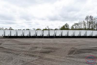 Wabash 53 ft Dry Van Trailer - Swing Door, Spring, Sliding Axle