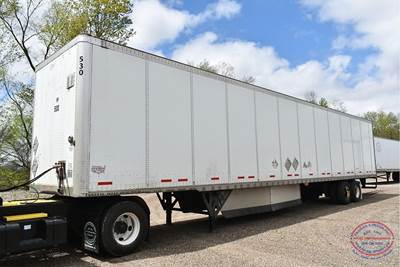 Wabash 53 ft Dry Van Trailer - Swing Door, Air Ride, Sliding Axle