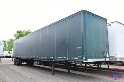 Wabash 53 ft Dry Van Trailer - Swing Door, Spring, Sliding Axle