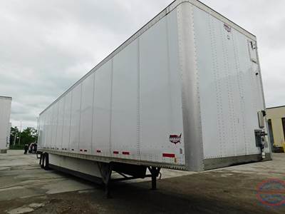 Wabash 53 ft Dry Van Trailer - Swing Door, Air Ride, Sliding Axle