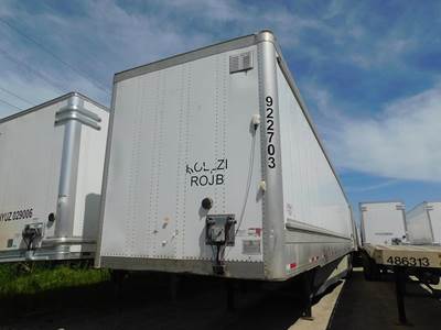Wabash 53 ft Dry Van Trailer - Swing Door, Air Ride, Sliding Axle