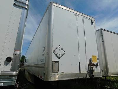 Wabash 53 ft Dry Van Trailer - Swing Door, Air Ride, Sliding Axle