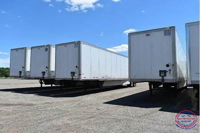 Wabash 53 ft Dry Van Trailer - Swing Door, Air Ride, Sliding Axle