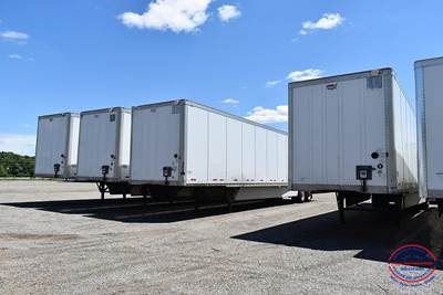 Wabash 53 ft Dry Van Trailer - Swing Door, Air Ride, Sliding Axle