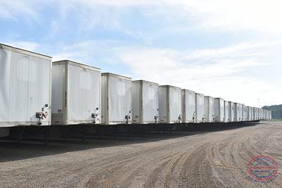Wabash 53 ft Dry Van Trailer - Swing Door, Air Ride, Sliding Axle