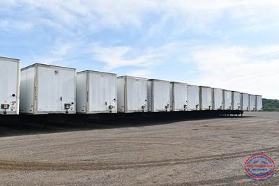 Wabash 53 ft Dry Van Trailer - Swing Door, Air Ride, Sliding Axle