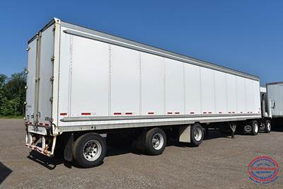 Wabash 48 ft Dry Van Trailer - Swing Door, Air Ride, Tri Axle, Fixed Spread Axle
