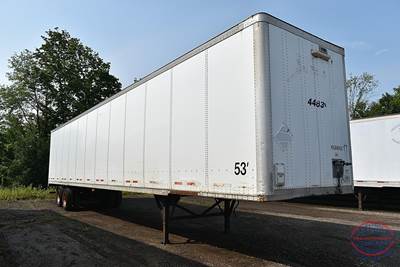 Wabash 53 ft Dry Van Trailer - Swing Door, Air Ride, Sliding Axle