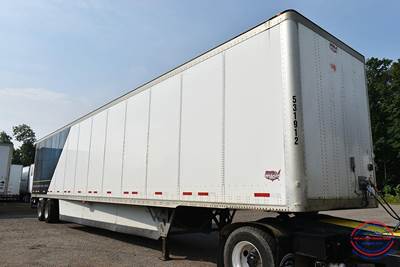 Wabash 53 ft Dry Van Trailer - Swing Door, Air Ride, Sliding Axle