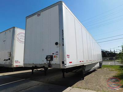 Wabash 53 ft Dry Van Trailer - Swing Door, Air Ride, Sliding Axle