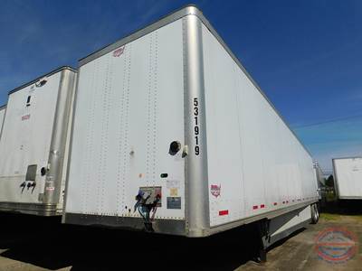 Wabash 53 ft Dry Van Trailer - Swing Door, Air Ride, Sliding Axle