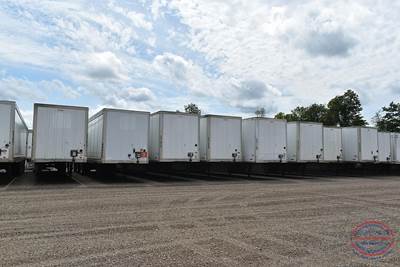 Wabash 53 ft Dry Van Trailer - Swing Door, Air Ride, Sliding Axle