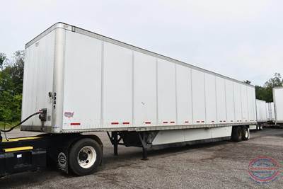 Wabash 53 ft Dry Van Trailer - Swing Door, Air Ride, Sliding Axle